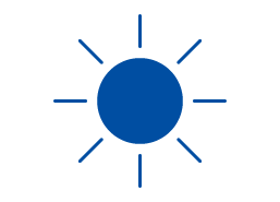 地域により異なる快適な気候